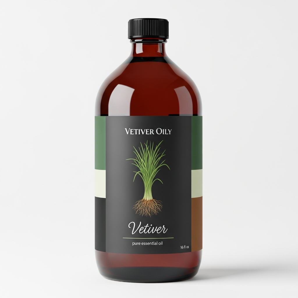 Vetiver Essential Oil - 16oz