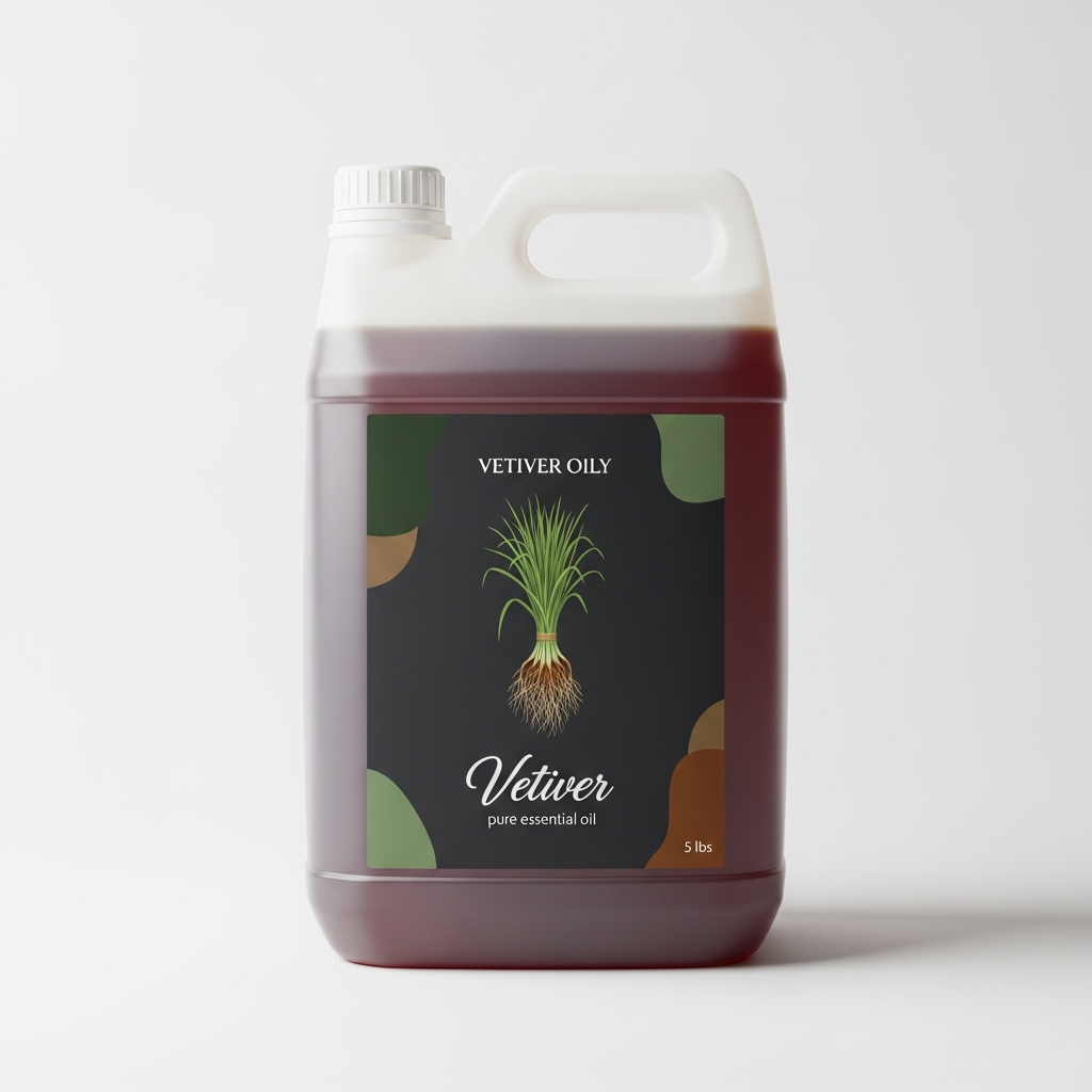 Vetiver Essential Oil - 5lb