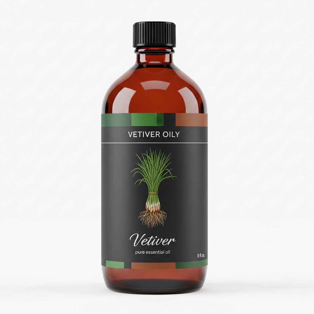 Vetiver Essential Oil - 8oz